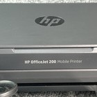 Hp Officejet 200 Mobile Printer Wireless Wi-fi Portable W  Adapter Needs Battery