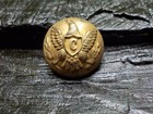 Old Rare Vintage Antique War Relic Eagle Cavalry Vest Button Loaded Gold