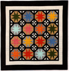 Circles Of Stars Quilt Pattern Pieced paper Pieced Mf