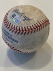 Mlb Authenticated - Francisco Lindor Single  hit  846    Carlos Santana Ball