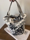 Authentic Coach Poppy Floral Graffiti Glam Tote     Style 14735     Dust Bag 