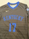 Game Worn Used Kentucky Wildcats Soccer Kit Jersey Small Nike Shorts Medium  17