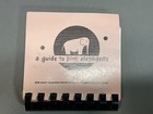 A Guide To Pink Elephants 1952 Vintage Cocktails Mixed Drink Book Richards Rosen