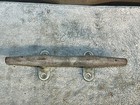 Vintage Bronze Herreshoff Cleat 10    Long Solid Bronze Boat Cleat