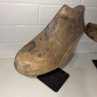 Vintage Wooden Shoe Mold Pair Industrial Decor Lot Of 3 Rustic