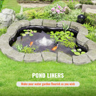 Pond Liner Fish Liner 10 X 15 Ft 45 Mil Epdm Easy Cutting Underlayment