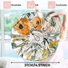 Luxury Shower Cap Satin Silk Lined Adjustable Elastic Reusable Waterproof Sho   