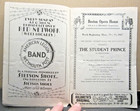Boston Opera House Program  Week Of Dec  20  1927   the Student Prince  Operetta