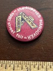 Haight Ashbury Hippies Hangover 1980 Street Fair  Pinback Back 1 25 In Dia 