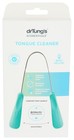 Stainless Steel Tongue Scraper For Fresh Breath - Ergonomic   Portable Design