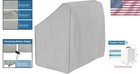 Boat Center Console Cover Waterproof 600d Polyester Gray Medium Size