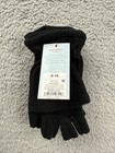 Cat   Jack Boys  Fleece Fliptop Gloves - Black Size 8-16