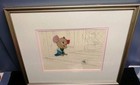 Walt Disney The Great Mouse Detective 1986 Framed Olivia Original Production Cel