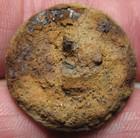 Nice Dug Civil War Confederate Tennessee Puff Rim  i  Coat Button-new Hope