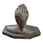 Antique Dantes Alighiere J f  Dupre Bronze  Signed  Rare  1 5 