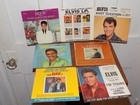 7 Vintage Elvis Presley 45 Records With Picture Sleeves