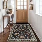  Insect 3x5 Area Rug Washable Rugs For Entryway Soft Throw Rugs With Rubber 