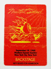 Grateful Dead Backstage Pass Msg New York City Ny 9 18 88 9 18 1988 Rick Griffin