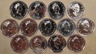 Canada 13 Different 1999-2000 Millenium Twenty-five Cents Pl As Pictured