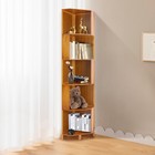 Corner Bookcase  A-shaped Display Bookshelf  Multifunctional Storage Display 