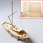 Wooden Sailing Boat Model Diy Kits 1 30 Scale Ship Assembly Building Educational