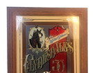 Budweiser Limited Ed  1225 Famous Clydesdale 50th Anniversary Beer Mirror Sign 