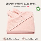 Baby Hooded Towel     Organic Cotton Baby Bath Towels     Baby Towels  Baby Bath    