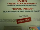Inxs Multi Covers With March 1988 Sold Out Tour Dates Promo Poster Ad 