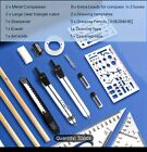 Bargain Drafting Set In Zipper Case New Shipping Included