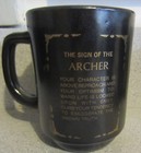 Vintage  Zodiac   Horoscope Astrology  Mug - Sagittarius