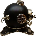 Vintage Solid Metal U s Navy Scuba Divers Diving Helmet Royal Navy Helmet Nickil