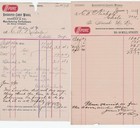 Antique Billhead Lot Of 6 - Pure Candy Works Harrah   Co Rochester Ny 1889