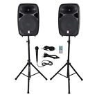 Rockville Dual 15  Iphone ipad android laptop tv Youtube Karaoke Machine system