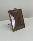 Antique Ormolu Convex Glass Photo Frame