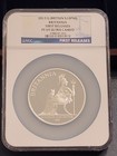 2013 Great Britain Britannia 5 Oz Silver Proof Ngc Pf69 Ultra Cameo 1st Release 