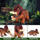 7 Piece Jumbo Dinosaur Toys For Kids Large Dinosaur Toys For Kid 3-5 - Perfect P