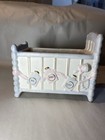 Vintage Ceramic Baby Crib Planter  Decor For Baby   s Room Napcoware