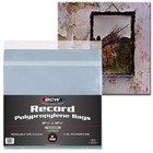 200 Clear Plastic Lp Outer Sleeves 2 Mil  Resealable Snug Vinyl Record Covers