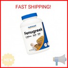 Nutricost Fenugreek Seed 1350mg  240 Capsules - Gluten Free  Non-gmo  675mg Per 