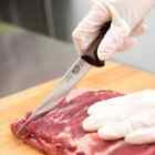 Victorinox 5 6106 12 5  Wide Stiff Straight Boning Knife With Wood Handle