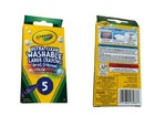 Crayola Ultra-clean Washable Colormax Large Crayons  Set Of 5 Assorted Colors