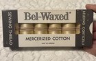 Belding Corticelli Bel-waxed  Mercerized Cotton Thread Size 50 X 12  Cream