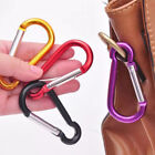 5 1 Aluminum Carabiner D-ring Keychain Locking Spring Belt Clip Snap Hook Grips