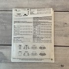 Mccalls 7545 Sewing Pattern Shirt Bell Sleeves Ruffles Boho Peasant 14-22 Uncut