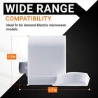 Microwave Door Handle Support White Wb06x10943 For Ge Jvm3160df3ww Jvm3160df2ww