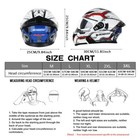 Dot Modular Full Face Flip Up Helmet Double Visor Motorcycle Crash Gear Unisex