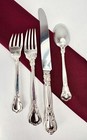 Antique Gorham Chantilly Sterling Silver 4 Piece Place Setting Old Marks Euc