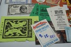 Concert Memorabilia Lot - Tickets  Passes  Flyers Kiss Etc 