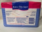 Vintage 1980s 1990s Kotex Security Thin Super Shaped Maxi Pads Bag Of 22 Nos