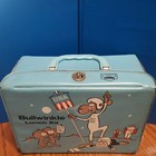 Bullwinkle Blue Vinyl Lunch Box  1963